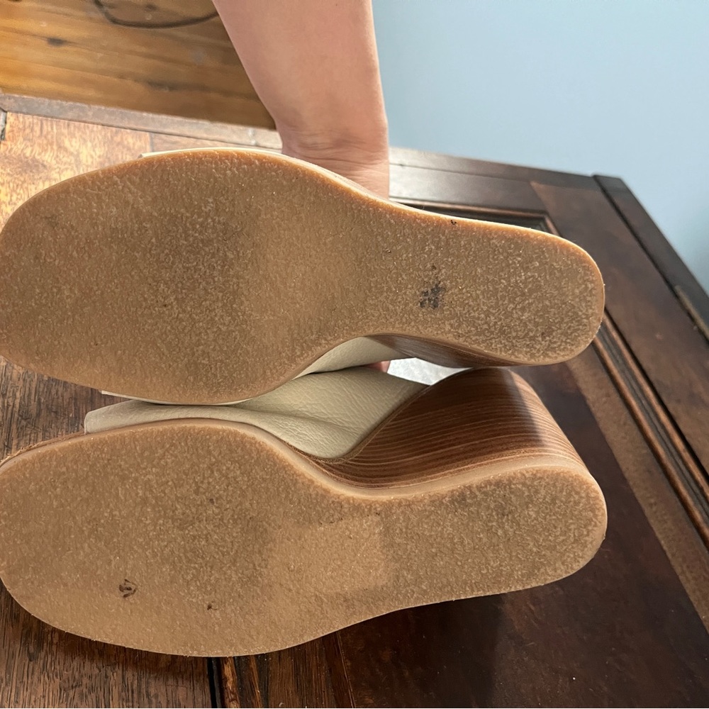 Euc See By Chlo Platform Wedge Slides - image 3